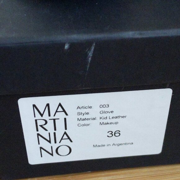 Martiniano Glove Shoe size 36 EUC Makeup - Picture 4 of 7